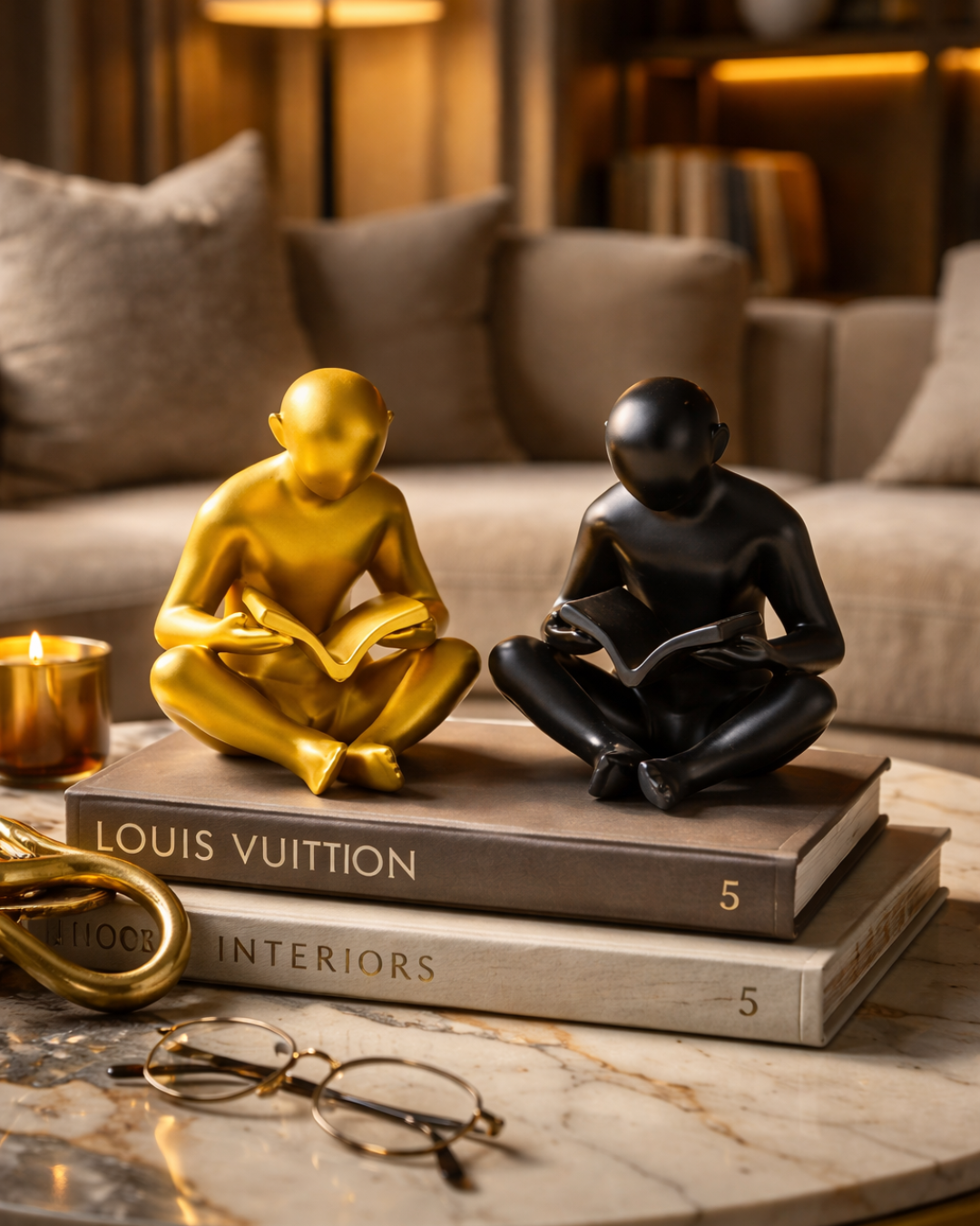 Reading Man Sculpture